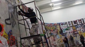 Michael Anthony Pegues, installation New Museum, NY NY 