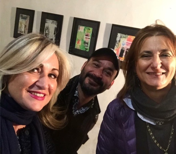 Con Annapaola Merone del Corriere - Maria Giovanna Villari- Fabio Finamore 